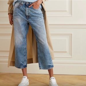 R13 Women’s Cropped Royer Jeans Size 28 Benji Blue
